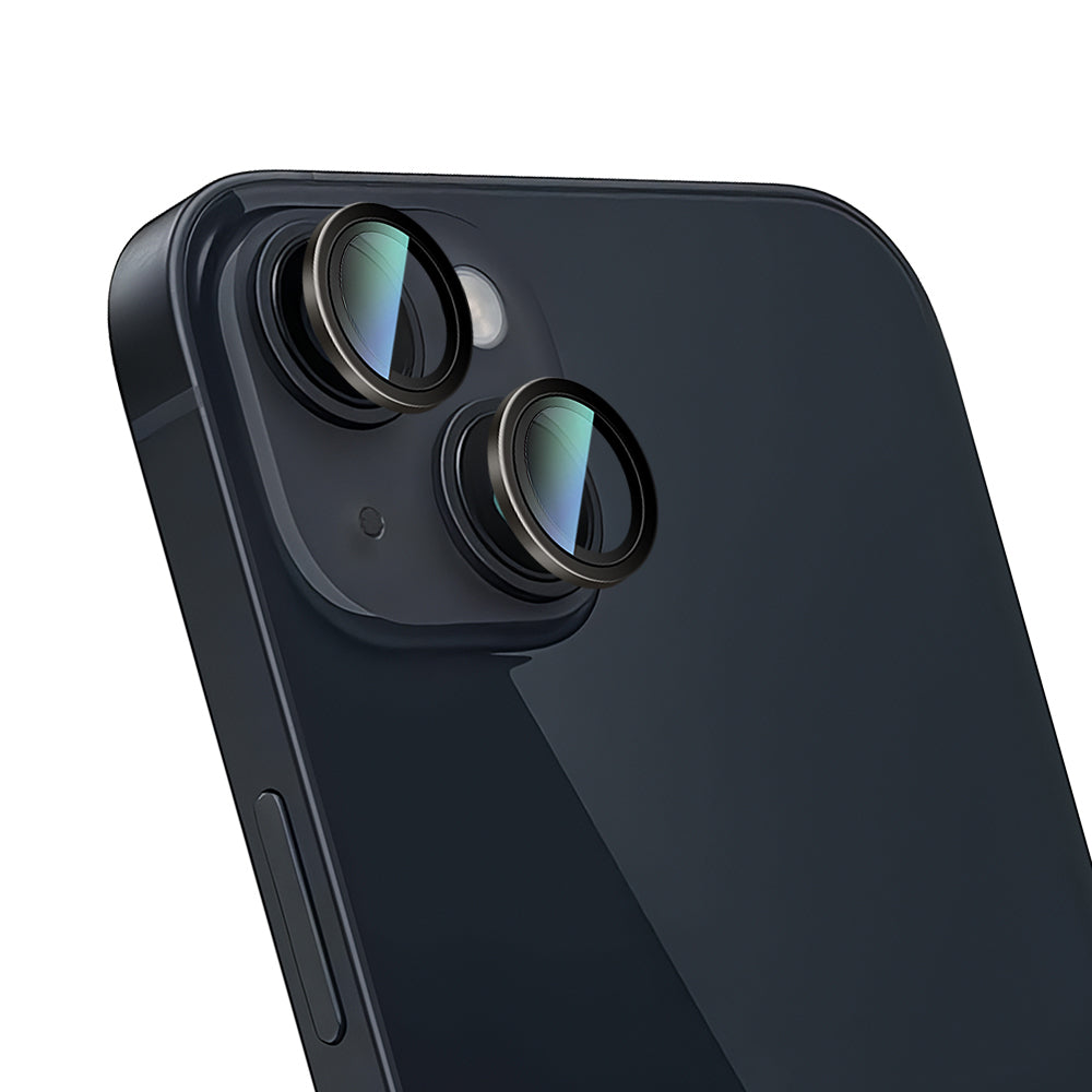 CaseWorld Alloy Serisi iPhone 14 Plus Oleofobik Anti Reflective Kamera Lens Koruyucu