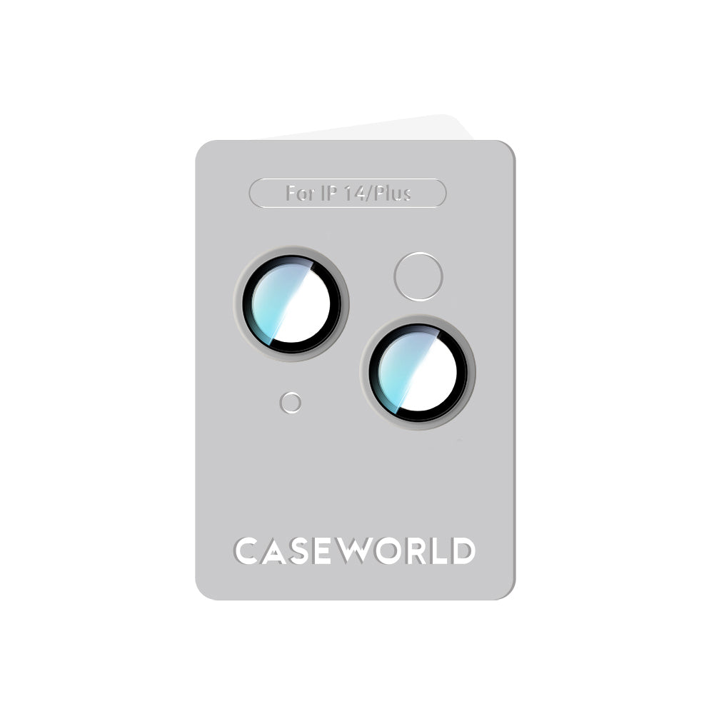 CaseWorld Alloy Serisi iPhone 14 Plus Oleofobik Anti Reflective Kamera Lens Koruyucu