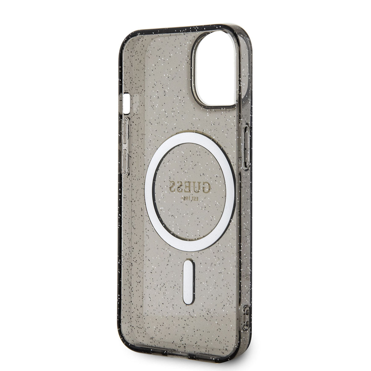 Guess iPhone 14 Plus Magsafe Şarj Özellikli Glitter Telefon Kılıfı - 6