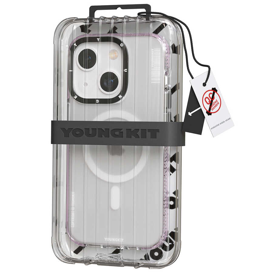 Youngkit Jane Sand Serisi iPhone 14 Plus Magsafe Şarj Özellikli Telefon Kılıfı - 5