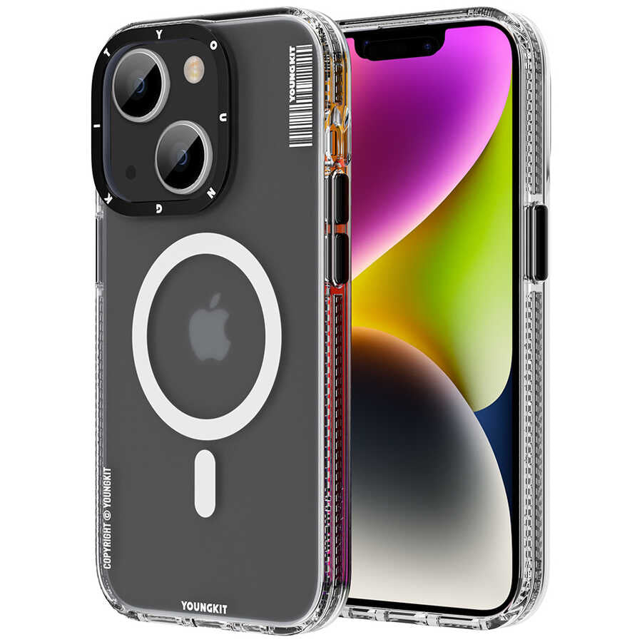 Youngkit Jane Sand Serisi iPhone 14 Plus Magsafe Şarj Özellikli Telefon Kılıfı - 10