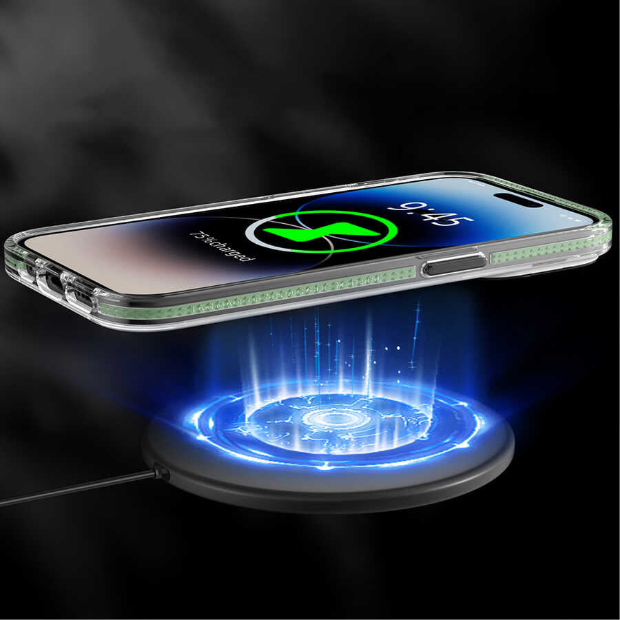 YoungKit Kamuflaj Serisi iPhone 14 Plus Magsafe Şarj Özellikli Telefon Kılıfı - 9