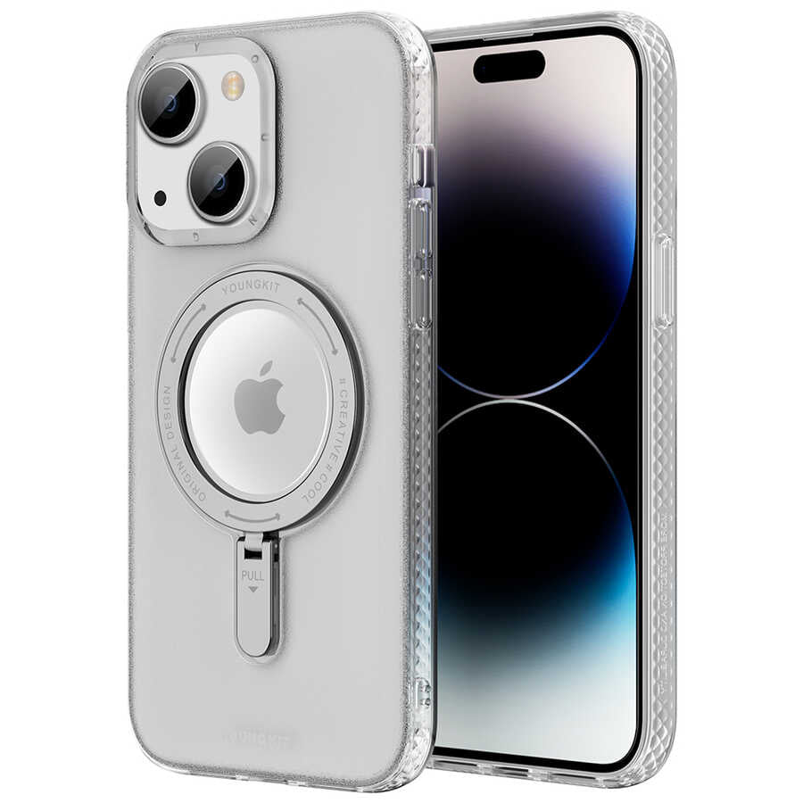 Youngkit Rock Serisi iPhone 14 Plus Magsafe Şarj Özellikli Telefon Kılıfı - 3