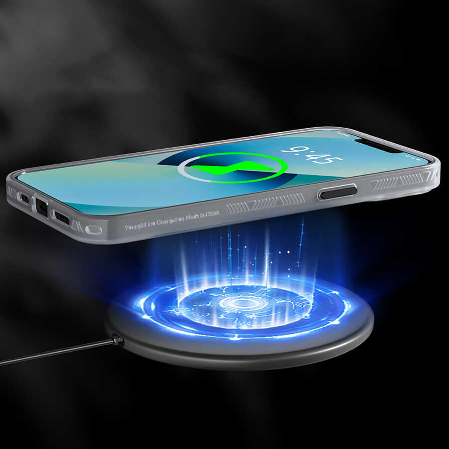 YoungKit Technology Serisi iPhone 14 Plus Magsafe Şarj Özellikli Telefon Kılıfı - 4