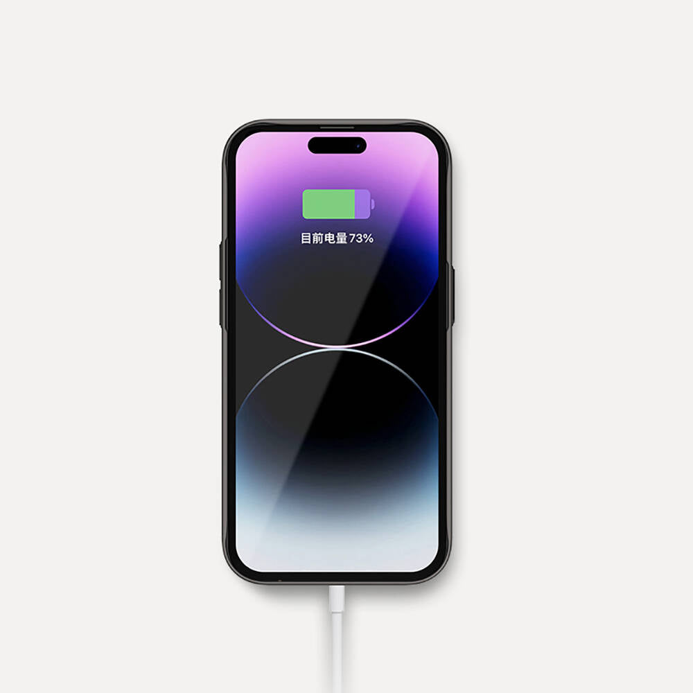 Recci Glaze Serisi iPhone 14 Plus Metal Kamera Çerçeveli Kılıf