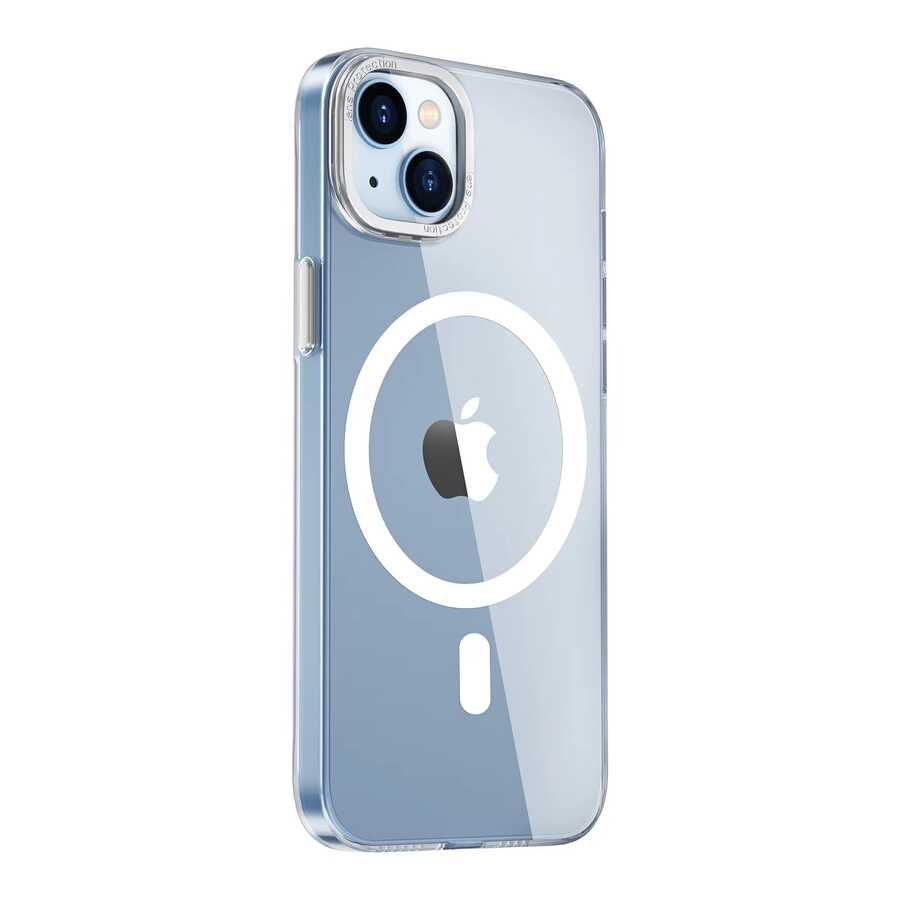 Wiwu MCC-102 iPhone 14 Plus Magnetic Crystal Sert PC Telefon Kılıfı - 6