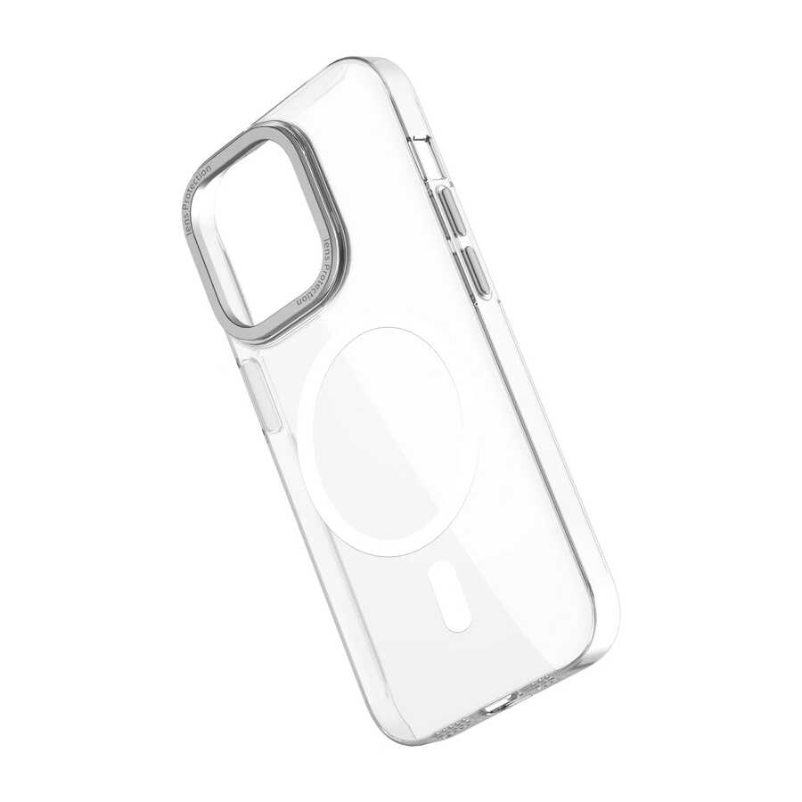 Wiwu MCC-102 iPhone 14 Plus Magnetic Crystal Sert PC Telefon Kılıfı - 5
