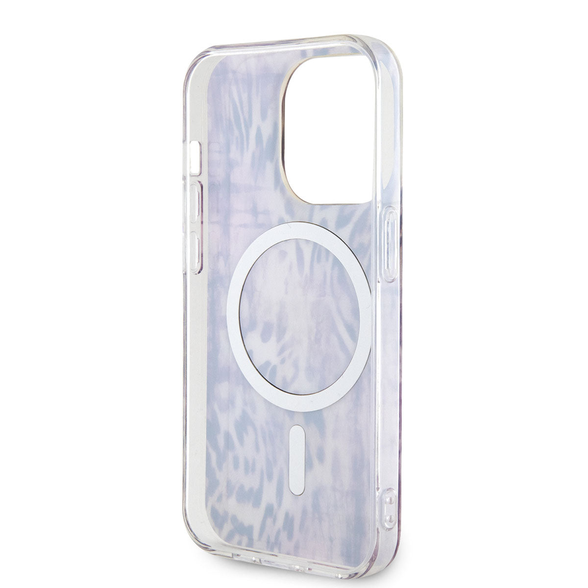 Guess iPhone 14 Pro Magsafe Şarj Özellikli Leopar Desenli Telefon Kılıfı - 9