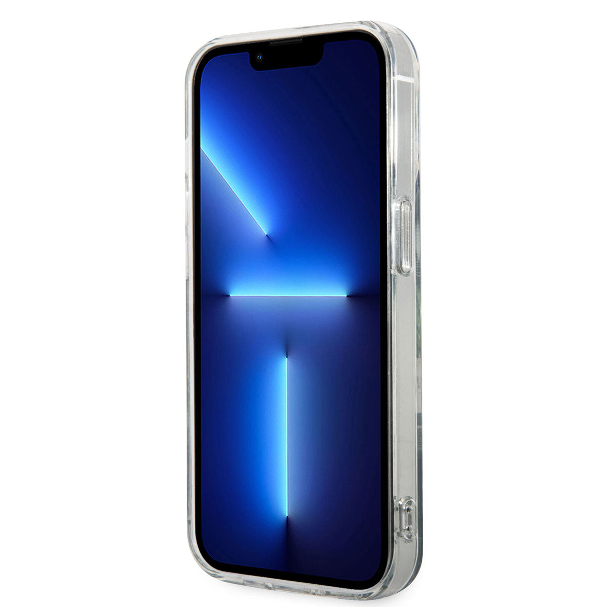 Guess iPhone 14 Pro Magsafe Şarj Özellikli Yaprak Desenli Magsafe Şarj Kablolu Telefon Kılıfı - 5
