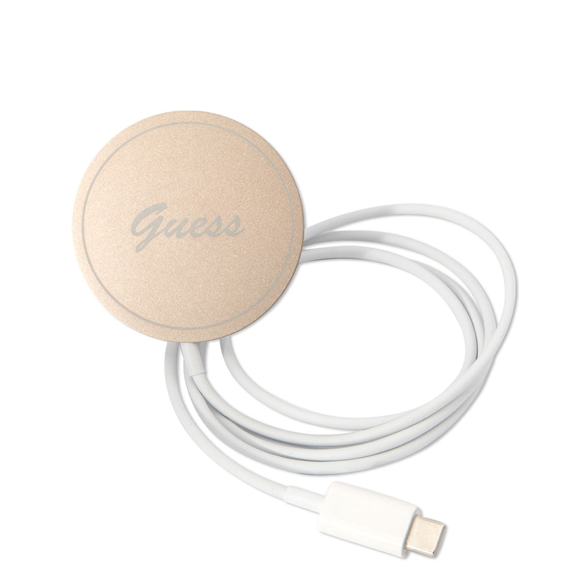 Guess iPhone 14 Pro Magsafe Şarj Özellikli Yaprak Desenli Magsafe Şarj Kablolu Telefon Kılıfı - 8