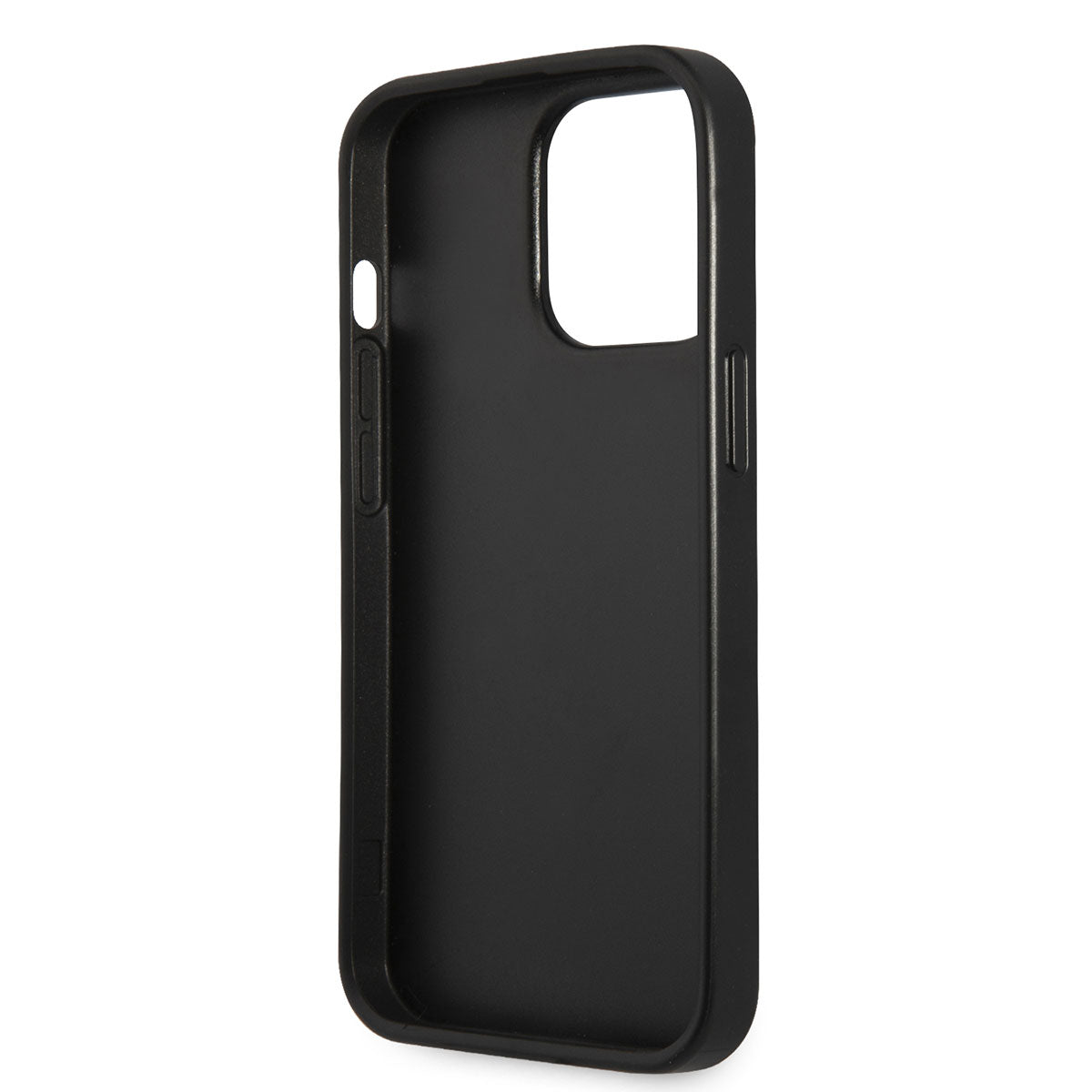 Guess iPhone 14 Pro PU Safran Deri Üçgen Logo Dizayn Telefon Kılıfı - 13