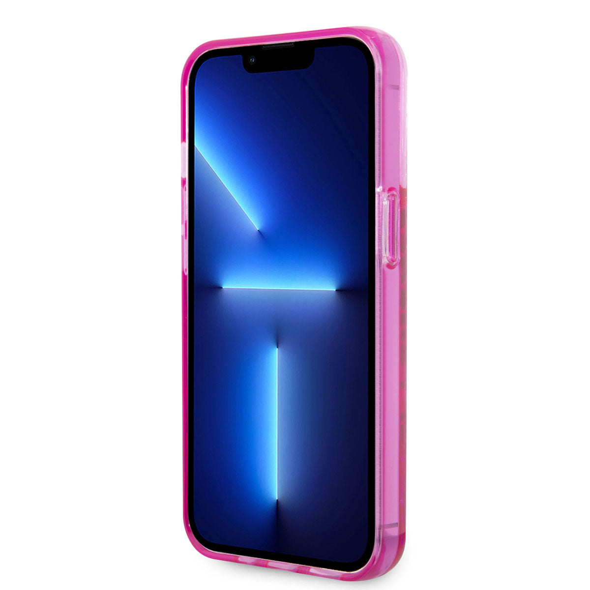 Karl Lagerfeld iPhone 14 Pro Kılıf Sıvılı Simli Elong Dizayn Telefon Kılıfı - 4