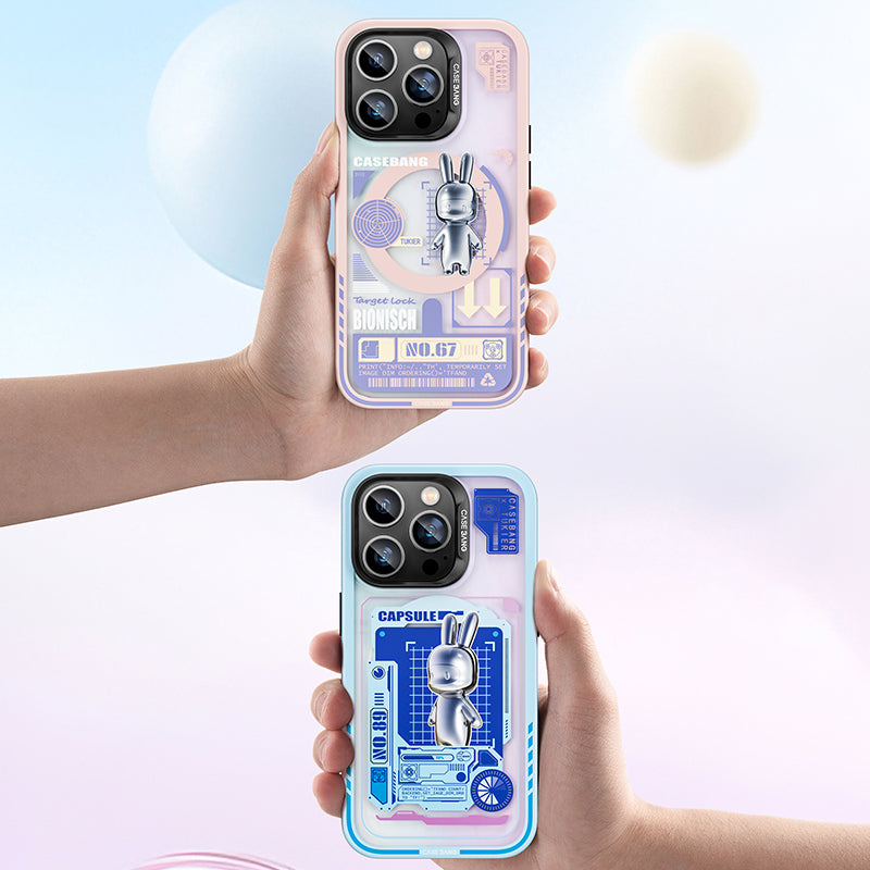 Benks Casebang Rabbit iPhone 14 Pro Kılıf M-safe Şarj Özellikli Telefon Kılıfı - 3