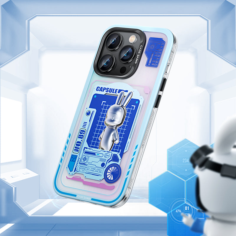 Benks Casebang Rabbit iPhone 14 Pro Kılıf M-safe Şarj Özellikli Telefon Kılıfı - 4