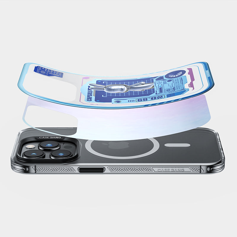 Benks Casebang Rabbit iPhone 14 Pro Kılıf M-safe Şarj Özellikli Telefon Kılıfı - 5