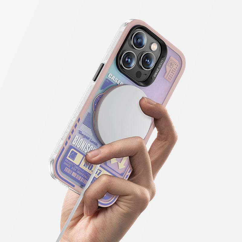 Benks Casebang Rabbit iPhone 14 Pro Kılıf M-safe Şarj Özellikli Telefon Kılıfı - 7