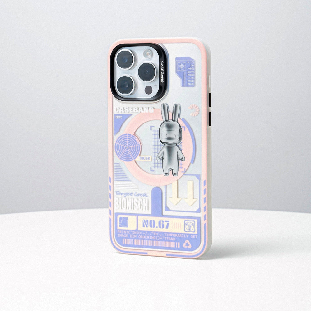 Benks Casebang Rabbit iPhone 14 Pro Kılıf M-safe Şarj Özellikli Telefon Kılıfı - 11