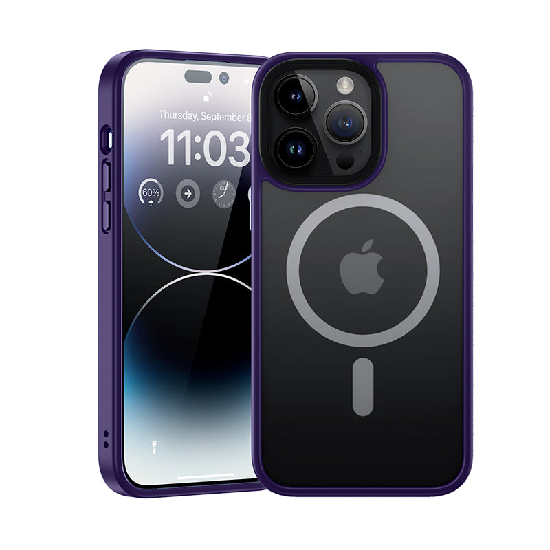 Benks Mist Hybrid iPhone 14 Pro Kılıf M-safe Şarj Özellikli Telefon Kılıfı - 8