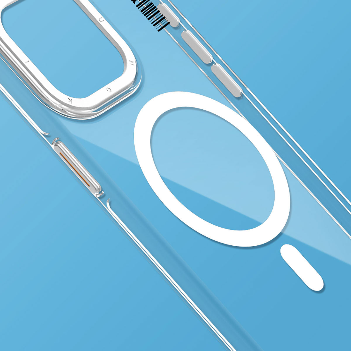 Youngkit Crystal Shield Serisi iPhone 14 Pro Magsafe Şarj Özellikli Şeffaf Telefon Kılıfı - 6