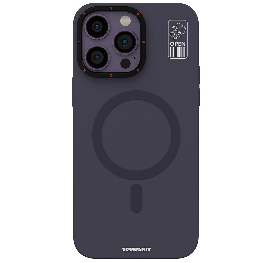 YoungKit Hermit Bracket Serisi iPhone 14 Pro Magsafe Şarj Özellikli Standlı Telefon Kılıfı - 9