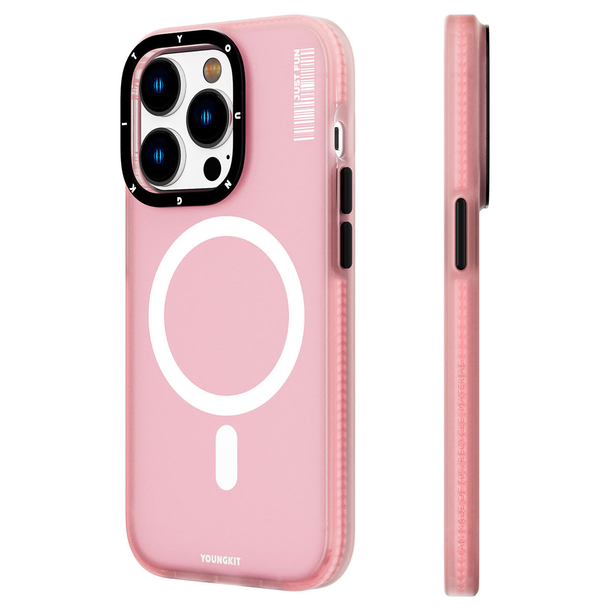 Youngkit Colored Sand Serisi iPhone 14 Pro Magsafe Şarj Özellikli Telefon Kılıfı - 13