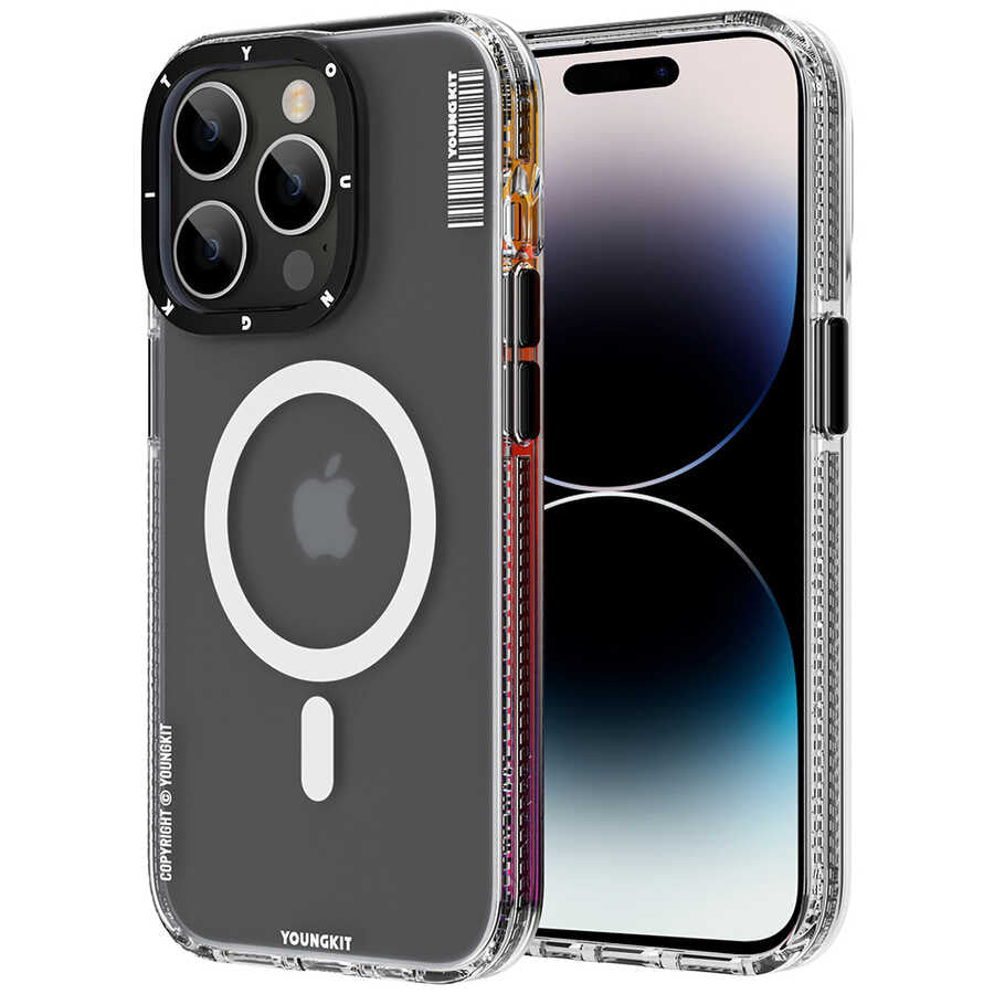 Youngkit Jane Sand Serisi iPhone 14 Pro Magsafe Şarj Özellikli Telefon Kılıfı - 9