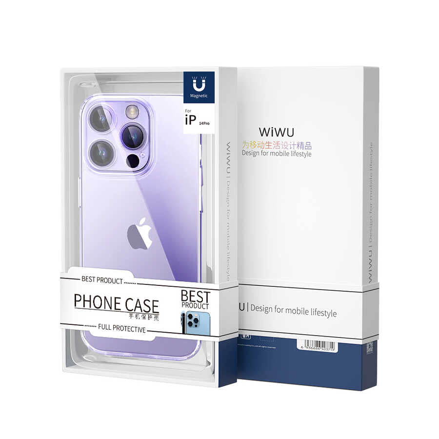 iPhone 14 Pro Kılıf Şeffaf Airbag Tasarımlı Wiwu ZCC-108 Concise Serisi Kılıf - 7