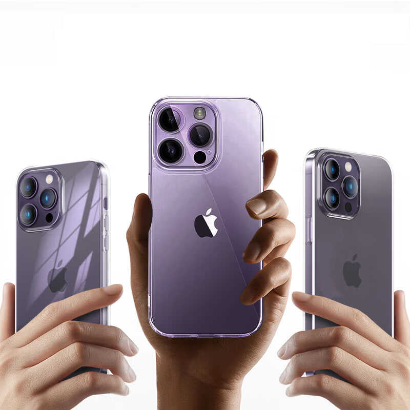 iPhone 14 Pro Kılıf Şeffaf Airbag Tasarımlı Wiwu ZCC-108 Concise Serisi Kılıf - 11