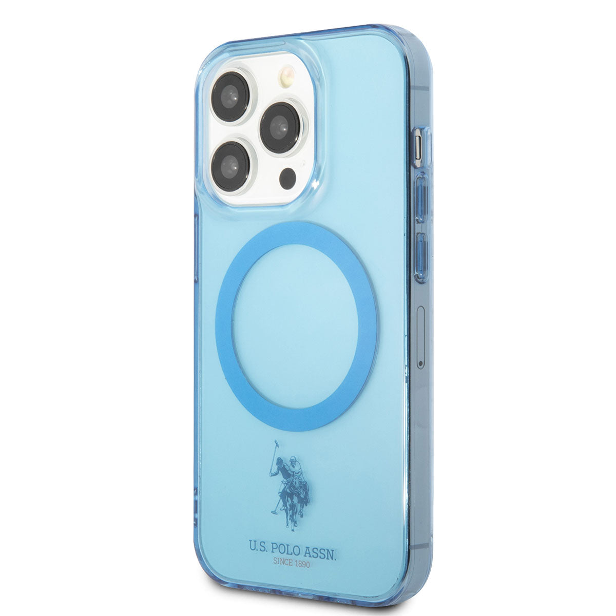 U.S. Polo Assn. iPhone 14 Pro Magsafe Şarj Özellikli Transparan Tasarım Telefon Kılıfı - 2