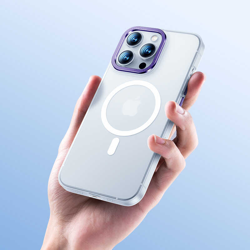 Benks Magnetik Haze iPhone 14 Pro Kablosuz Şarj Destekli Telefon Kılıfı - 4