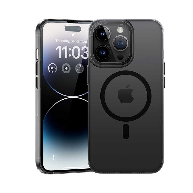 Benks Magnetik Haze iPhone 14 Pro Kablosuz Şarj Destekli Telefon Kılıfı - 8