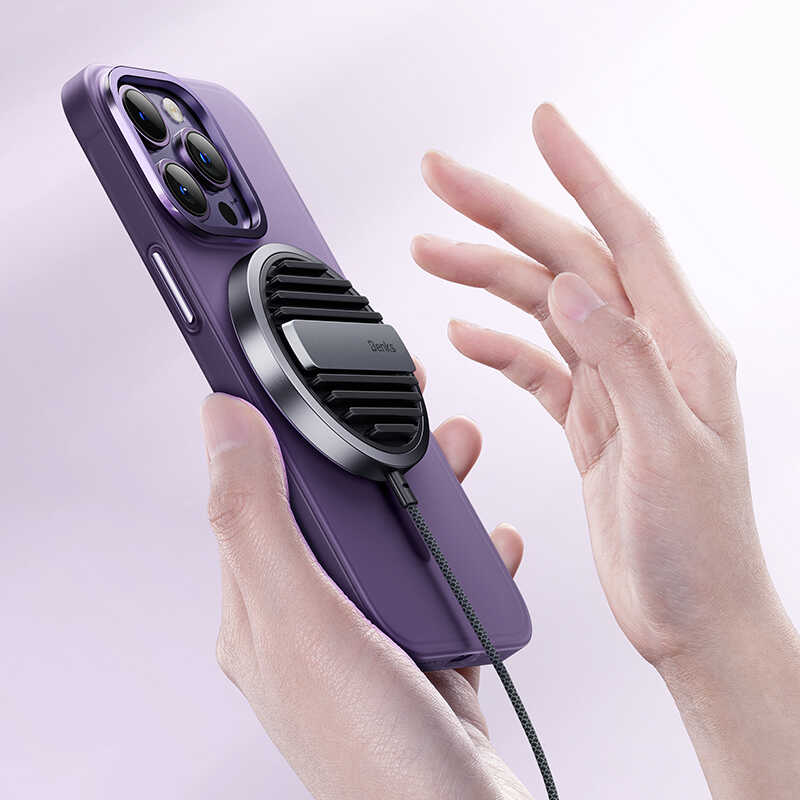 Benks Yeni Seri Magnetik Haze iPhone 14 Pro Kılıf Kablosuz Şarj Destekli Telefon Kılıfı - 6