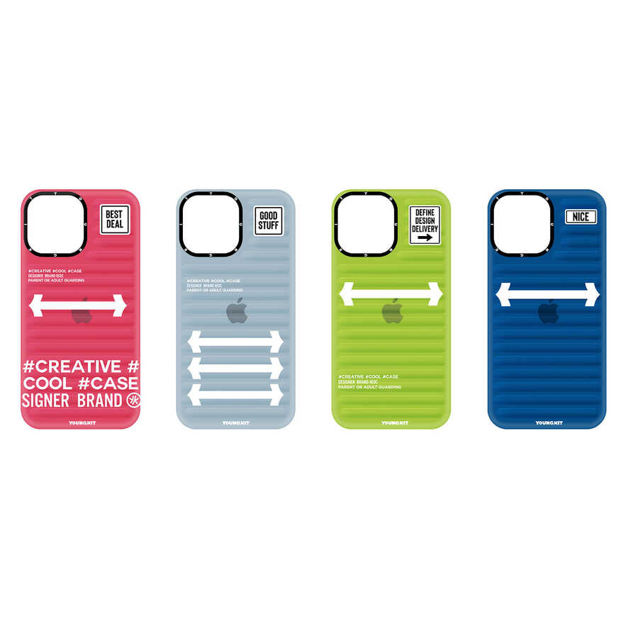 YoungKit Luggage FireFly Serisi iPhone 14 Pro Telefon Kılıfı - 10