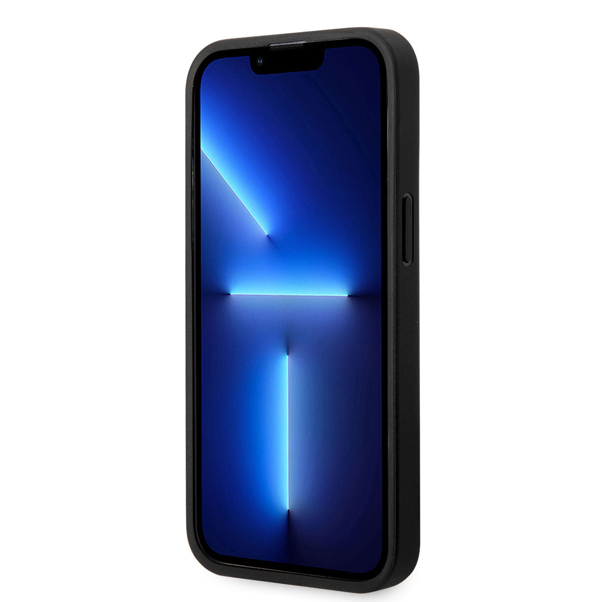 BMW iPhone 14 Pro Max Deri Mavi Noktalı Dizayn Telefon Kılıfı - 4