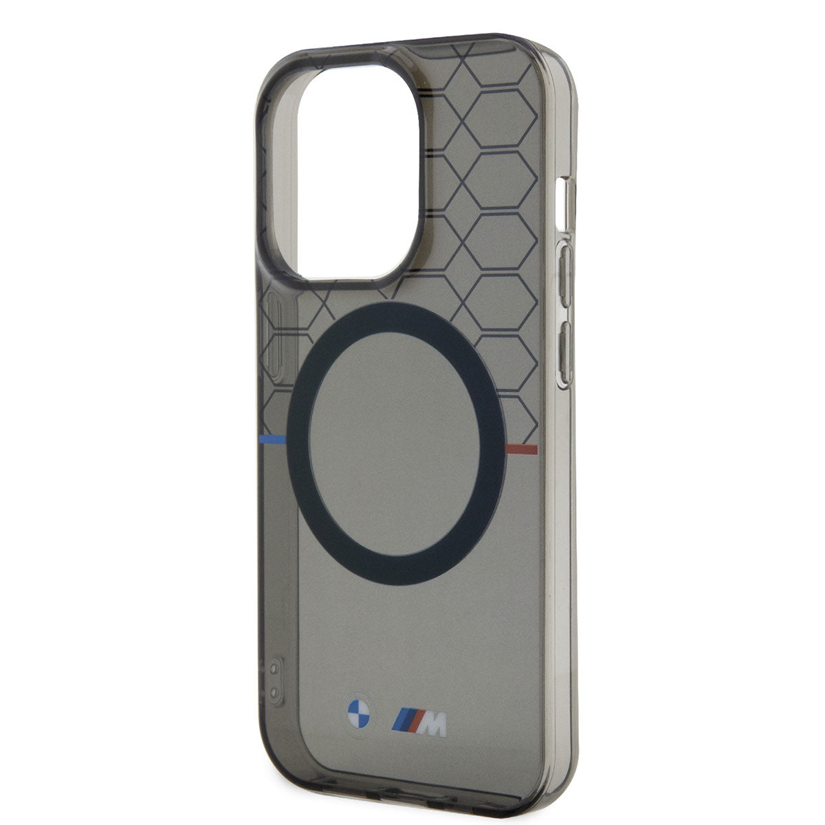 BMW iPhone 14 Pro Max Magsafe Şarj Özellikli Transparan M Dizayn Telefon Kılıfı - 5