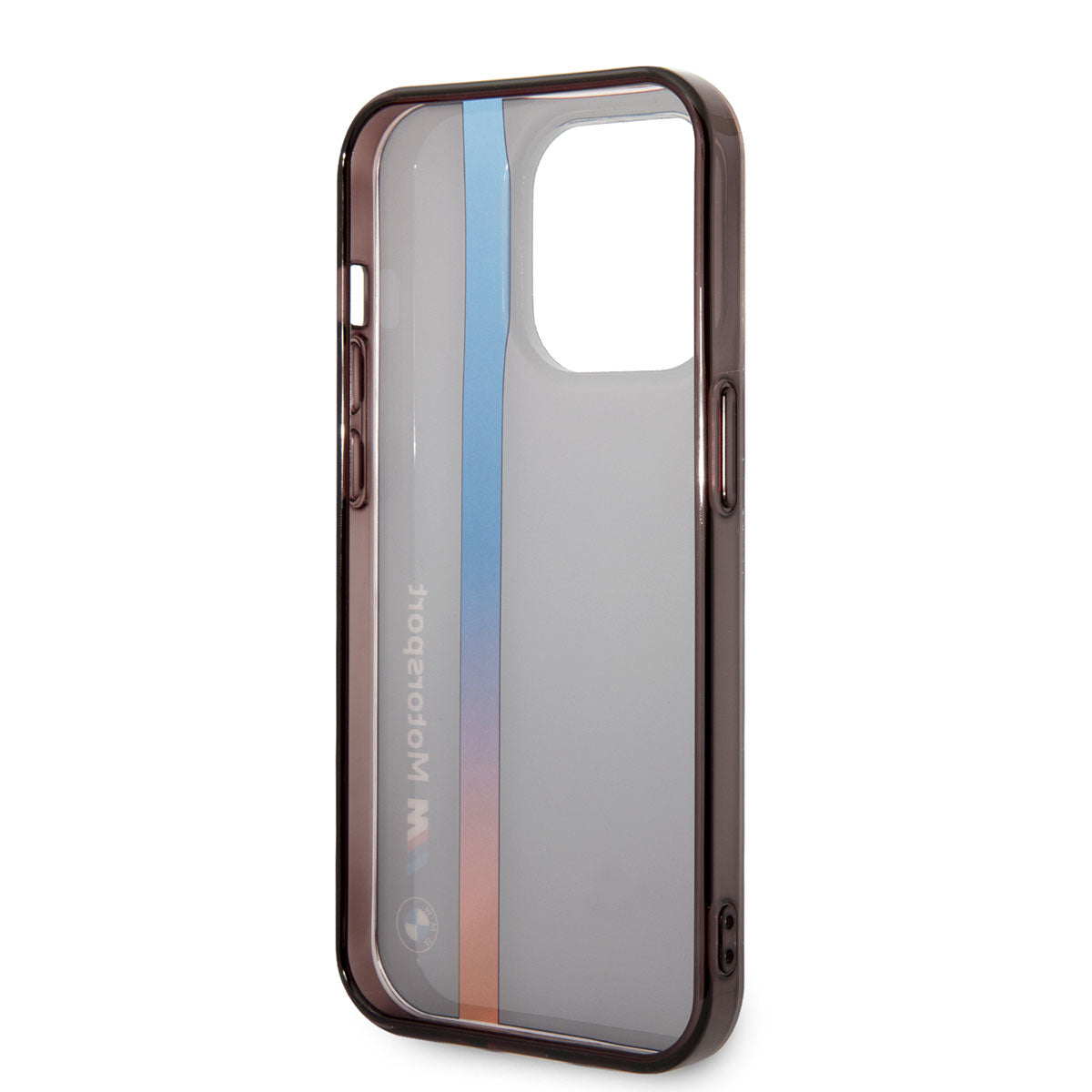 BMW iPhone 14 Pro Max Orjinal Lisanslı Renk Geçişli Çizgili Dizayn Telefon Kılıfı - 3