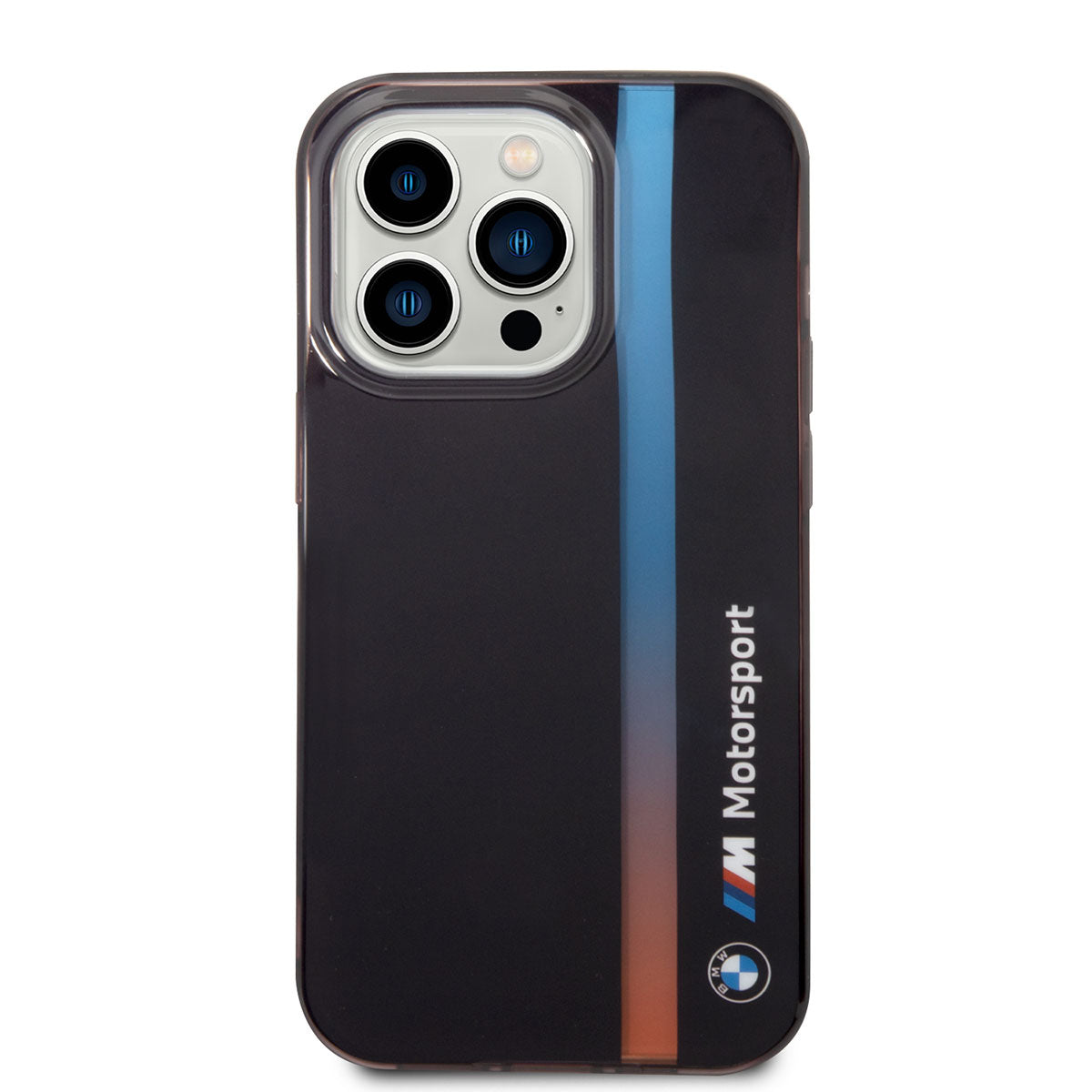 BMW iPhone 14 Pro Max Orjinal Lisanslı Renk Geçişli Çizgili Dizayn Telefon Kılıfı - 6