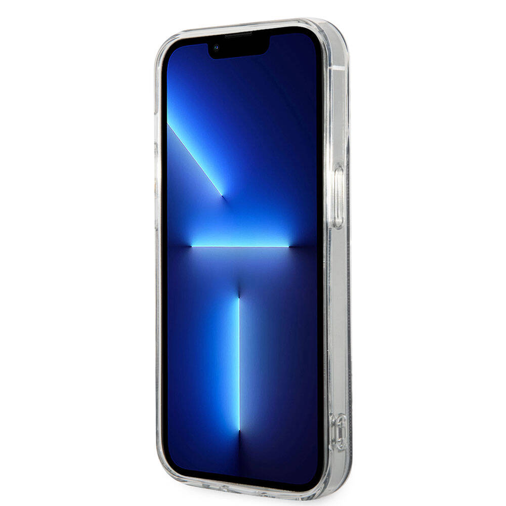 Guess iPhone 14 Pro Max Orjinal Lisanslı Magsafe Şarj Özellikli Yazı Logolu 4G Desenli Telefon Kılıfı - 4
