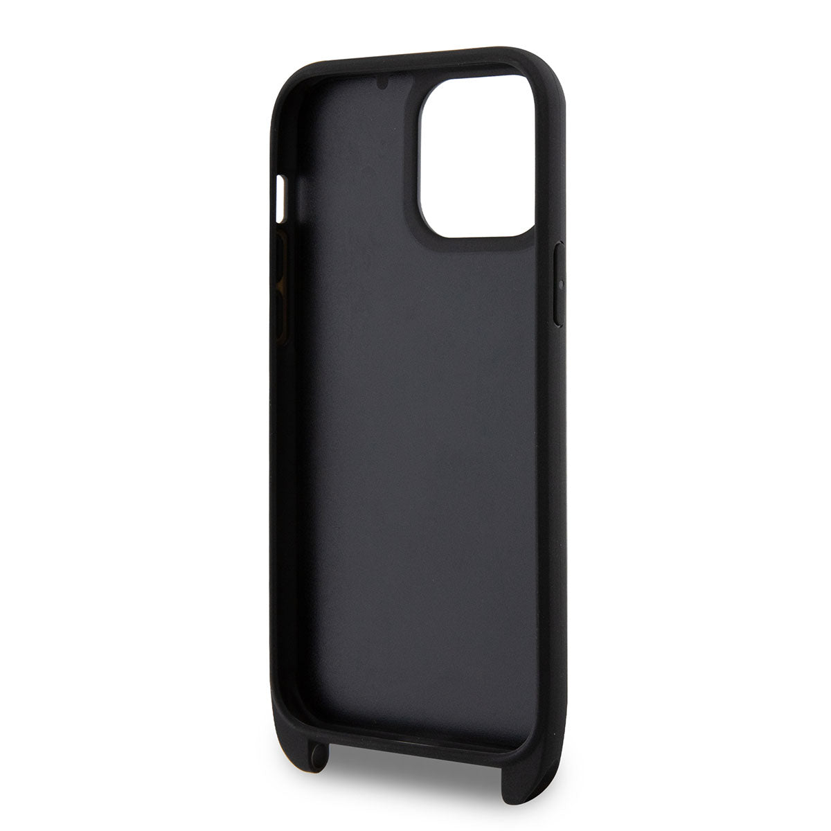 Karl Lagerfeld iPhone 14 Pro Max Kılıf Boyun Askılı Kartlıklı Choupette Dizayn Telefon Kılıfı - 7