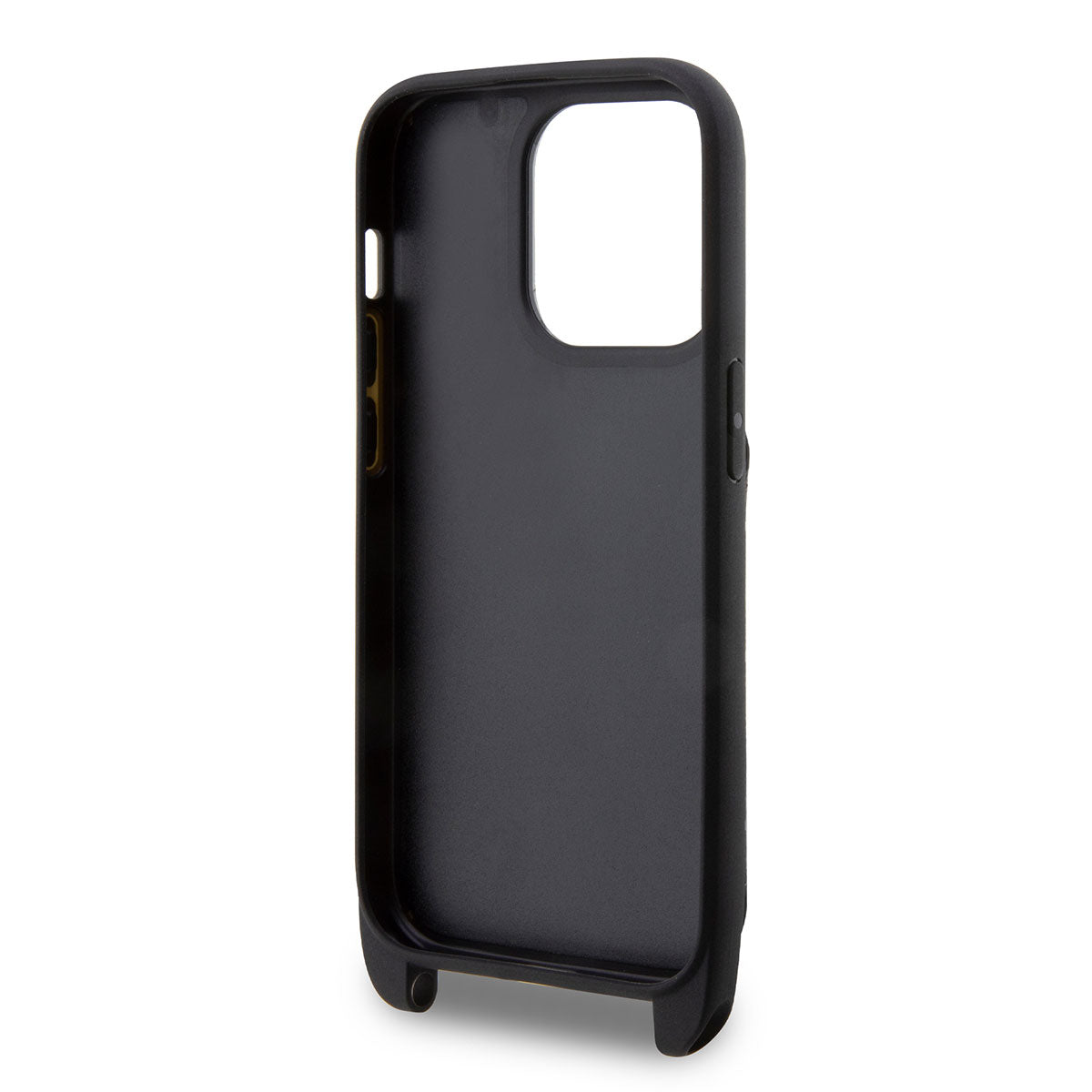Karl Lagerfeld iPhone 14 Pro Max Kılıf Boyun Askılı Kartlıklı Karl Dizayn Telefon Kılıfı - 3