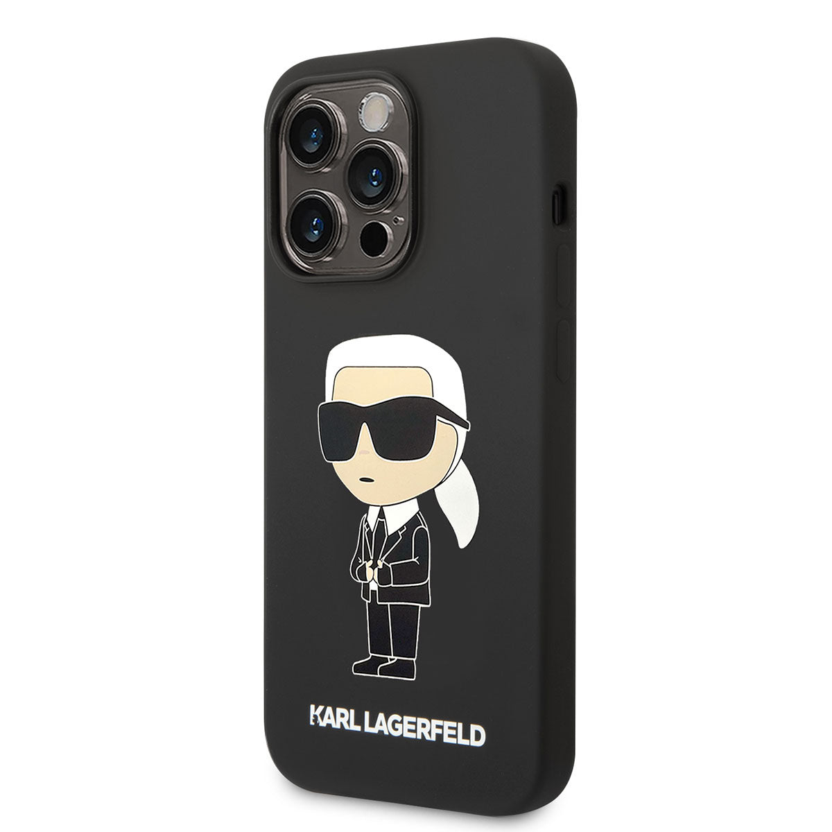 Karl Lagerfeld iPhone 14 Pro Max Kılıf Magsafe Şarj Özellikli Silikon Karl Dizayn Telefon Kılıfı - 2