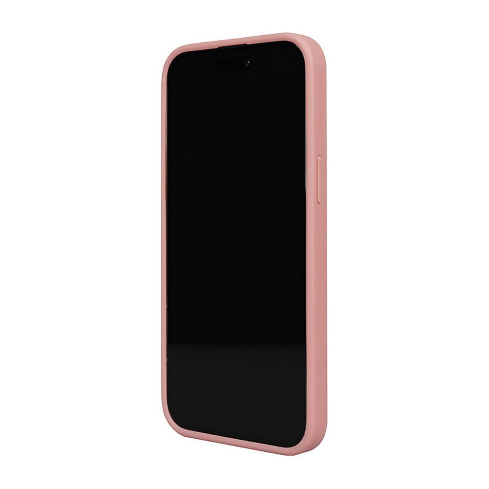Karl Lagerfeld iPhone 14 Pro Max Kılıf Orjinal Lisanslı 3D KL Yazılı Tüylü Arka Yüzey Saffiano Rhinestones Telefon Kılıfı - 11