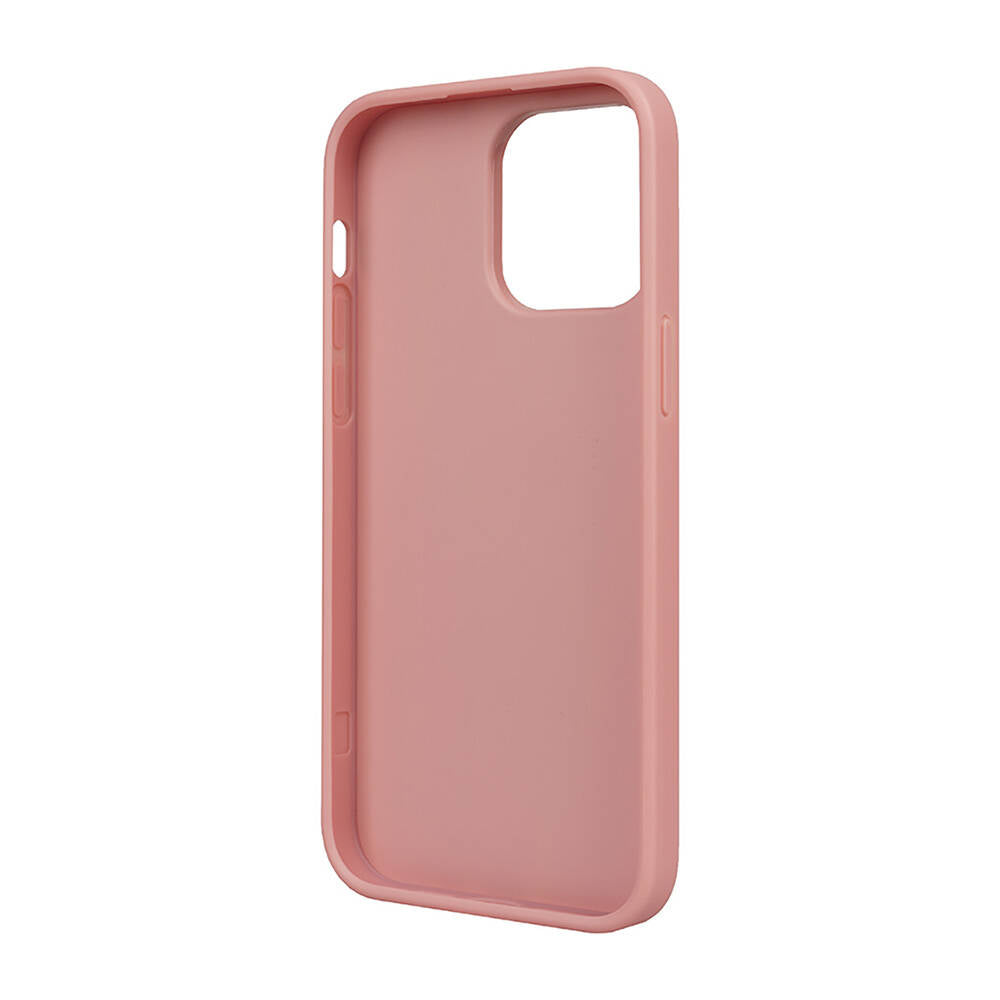 Karl Lagerfeld iPhone 14 Pro Max Kılıf Orjinal Lisanslı 3D KL Yazılı Tüylü Arka Yüzey Saffiano Rhinestones Telefon Kılıfı - 13
