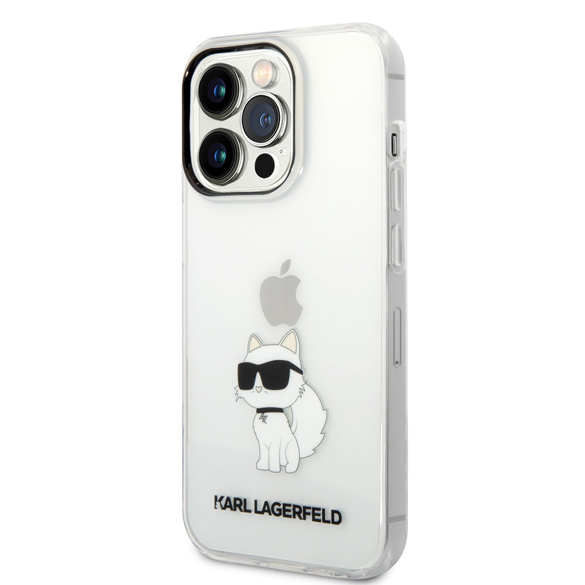 Karl Lagerfeld iPhone 14 Pro Max Transparan Choupette Dizayn Telefon Kılıfı - 7