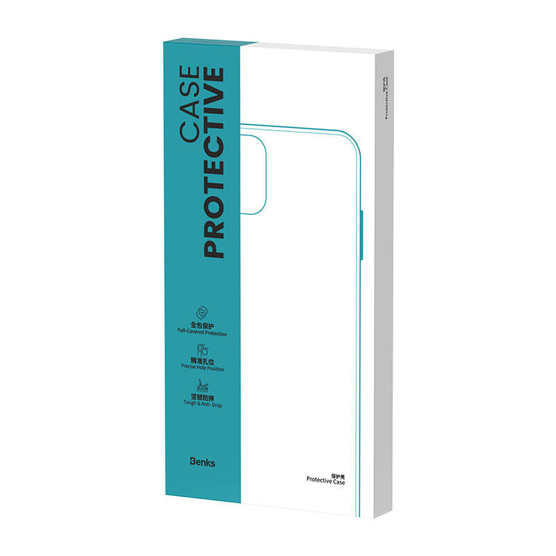 Benks iPhone 14 Pro Max M-safe Şarj Özellikli 1.8mm Ultra İnce Şeffaf Kılıf