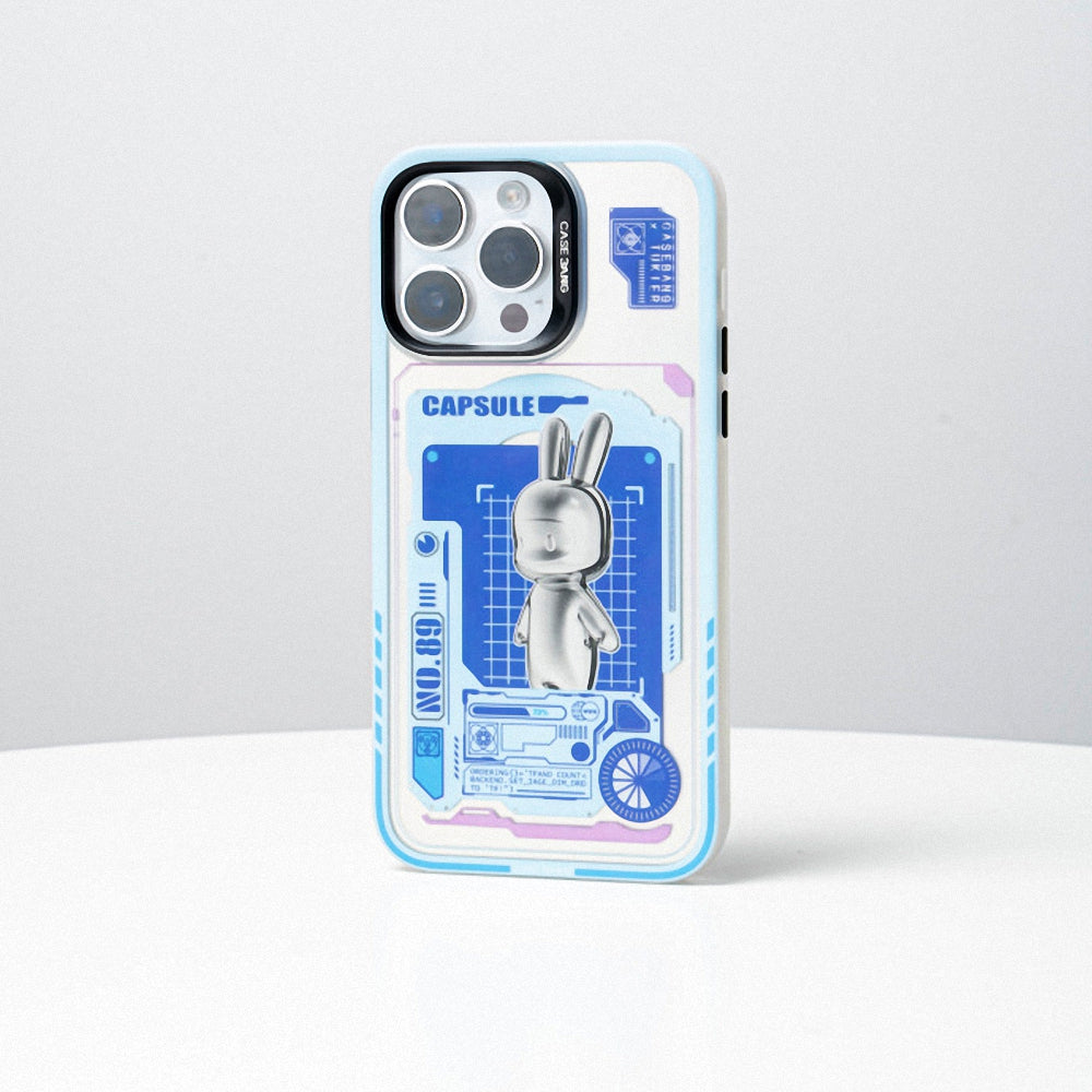 Benks Casebang Rabbit iPhone 14 Pro Max Kılıf M-safe Şarj Özellikli Telefon Kılıfı - 11