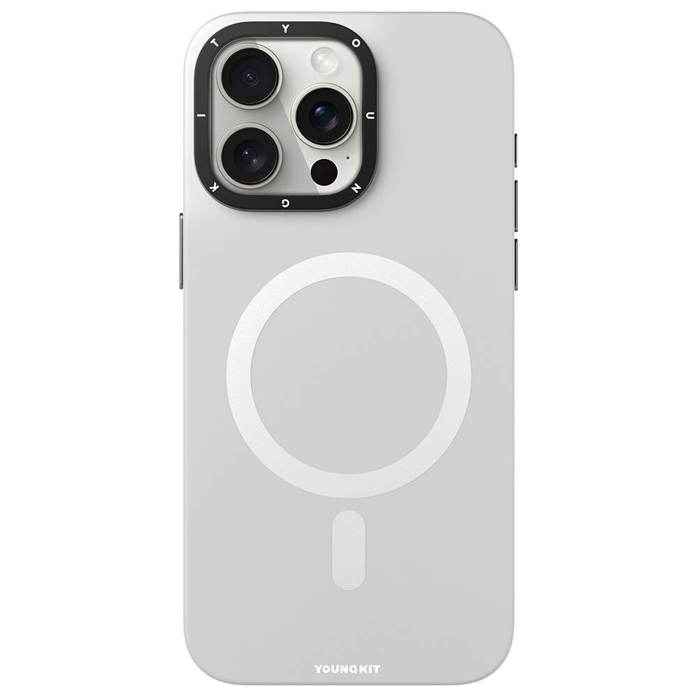 Youngkit Velvet Serisi iPhone 14 Pro Max Magsafe Şarj Özellikli Çizilmeye ve Aşınmaya Dayanıklı Telefon Kılıfı - 15