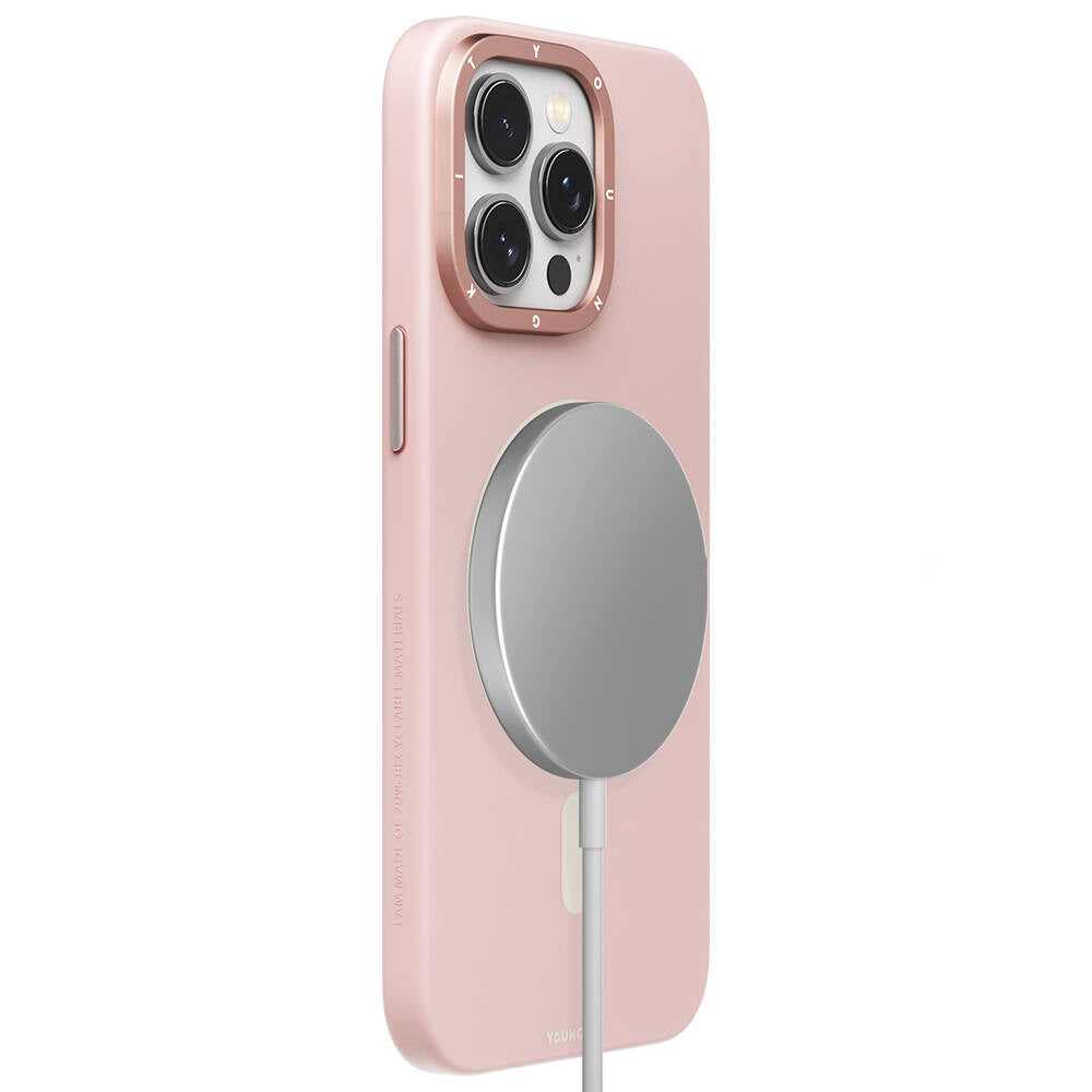 Youngkit Velvet Serisi iPhone 14 Pro Max Magsafe Şarj Özellikli Çizilmeye ve Aşınmaya Dayanıklı Telefon Kılıfı - 10