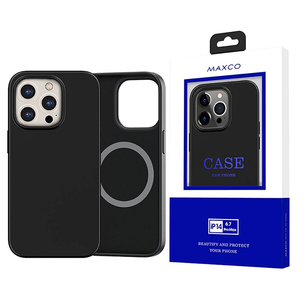 Recci Mousse Serisi iPhone 14 Pro Max M-safe Şarj Özellikli Liquid Silikon Kılıf