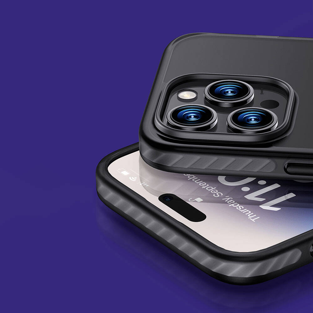 Benks Drop Resistance iPhone 14 Pro Max M-safe Şarj Özellikli Mat Arka Yüzey Kılıf